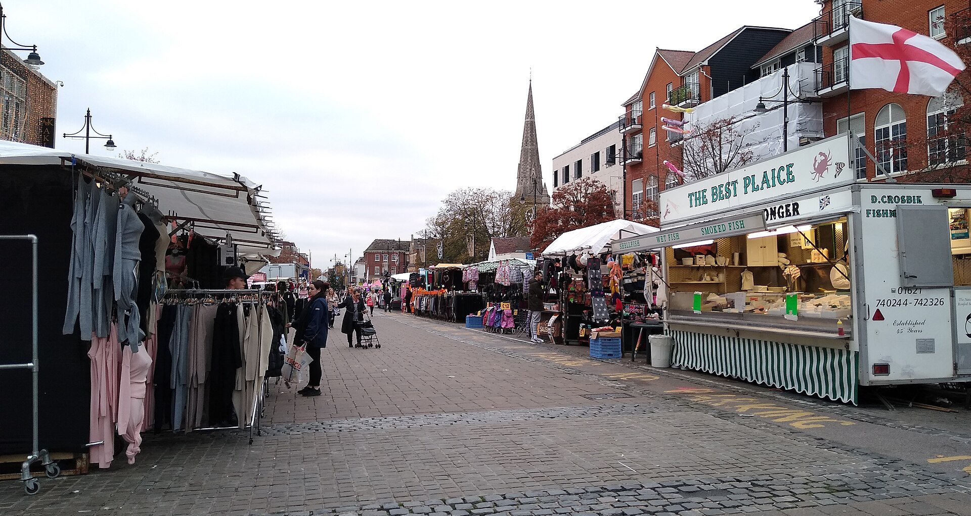 Romford Market for removals in Havering