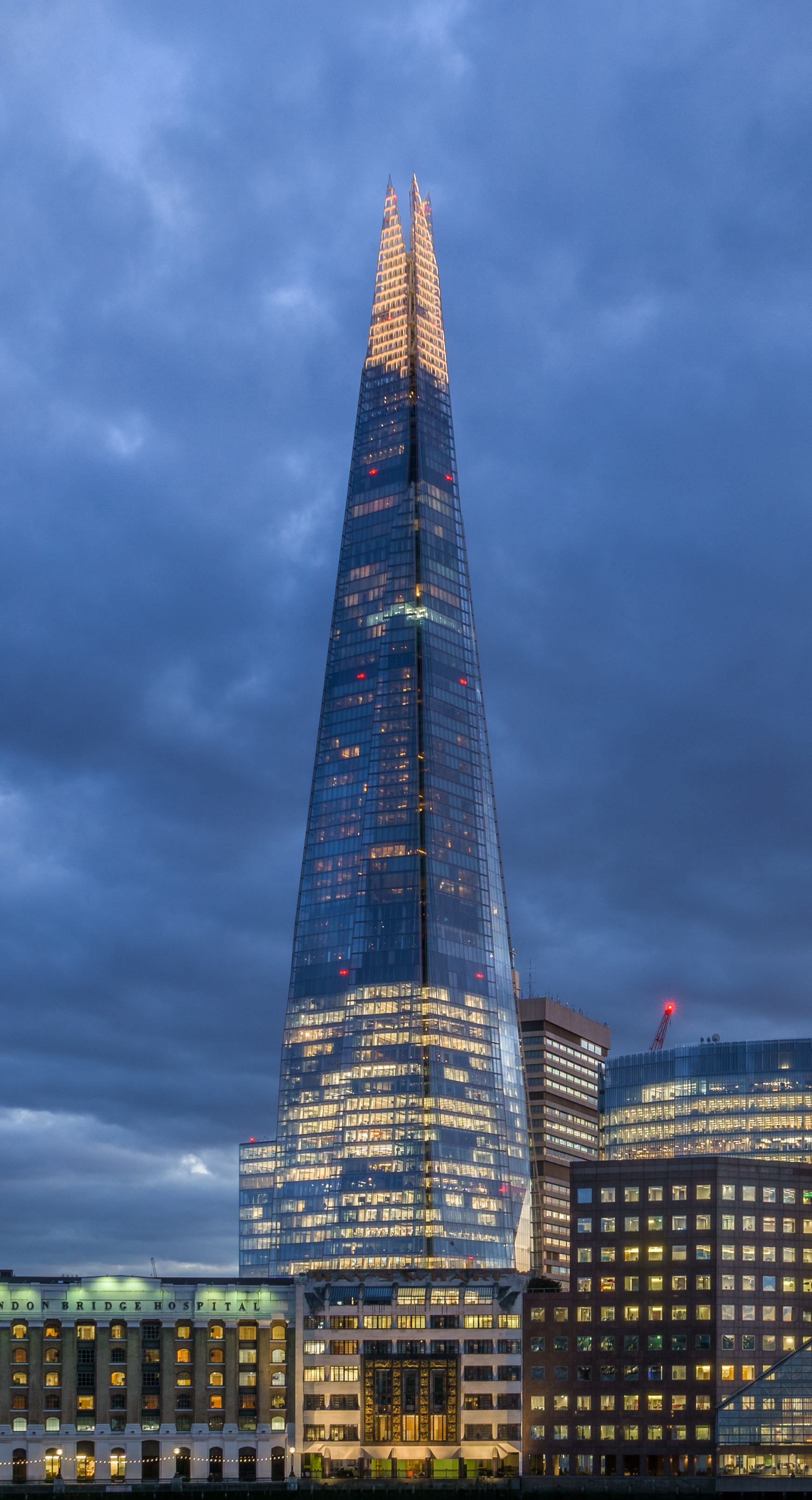 The Shard for removals in Southwark